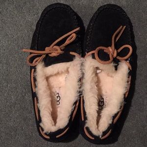 Brand new Cozy black UGG loafers